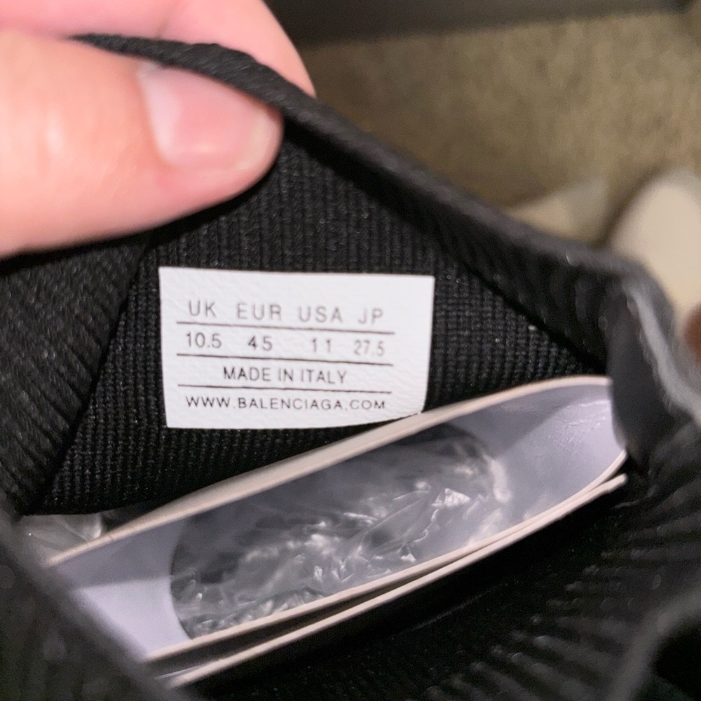 Balenciaga black sock runners - Picture 4 of 5
